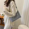 This Summer, the Popular Bag Women's 2025 New Niche Versatile Shoulder Bag Korean Version Fashion Pleated Messenger Bag Bag