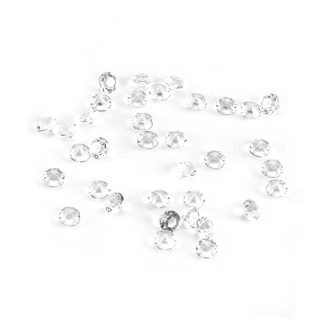 1000 Stück Beutel 6mm Klare Acrylperlen Vasenfüller Hochzeitsfeier Deko DIY Ornament Zubehör