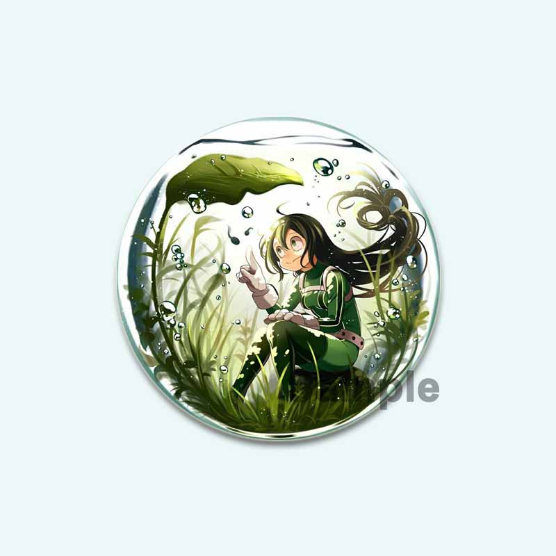 

32/44/58 мм Фанаты Коллекции Аниме Моя геройская академия Броши Мидория Изуку/Бакуго Кацуки/Тодороки Шото Значок на рюкзак Мультяшные значки на лацкан 32mm