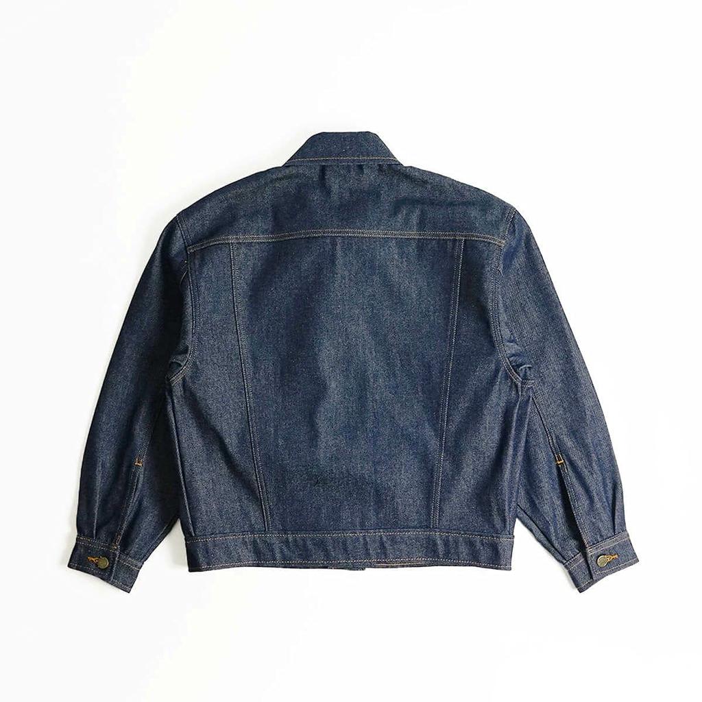 Prison Blues Denim Western Rigid Size L Jacket, Blue,