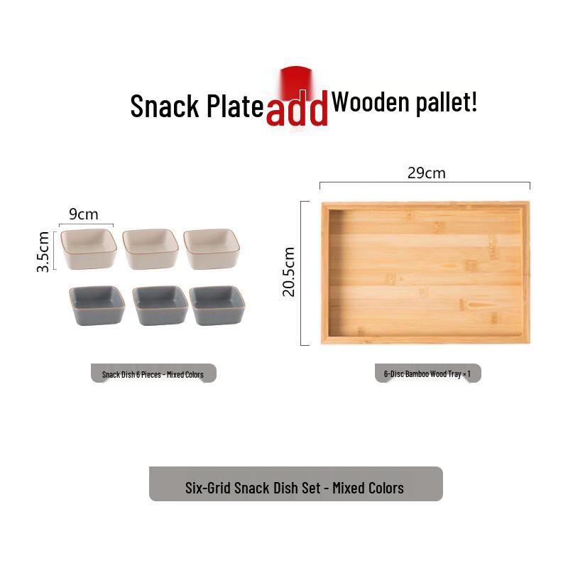 

Ruhan Japanese Ceramic Snack & Fruit Plate
