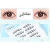 Aimo - Natural Crisscross Glue-Free Cluster False Eyelashes