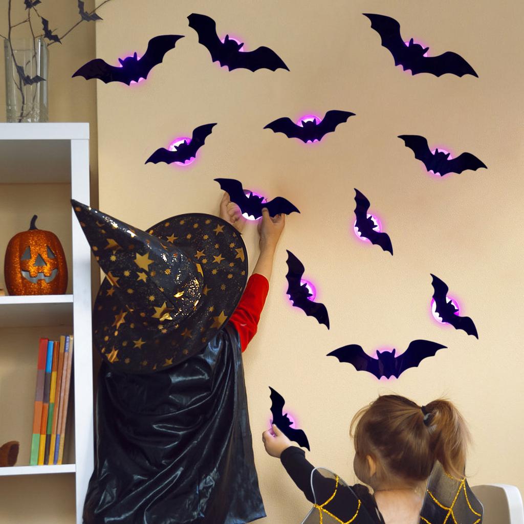 Halloween 3D Self-adhesive Sticker Children's Room Bedroom Party Atmosphere Decorative Wall Sticker