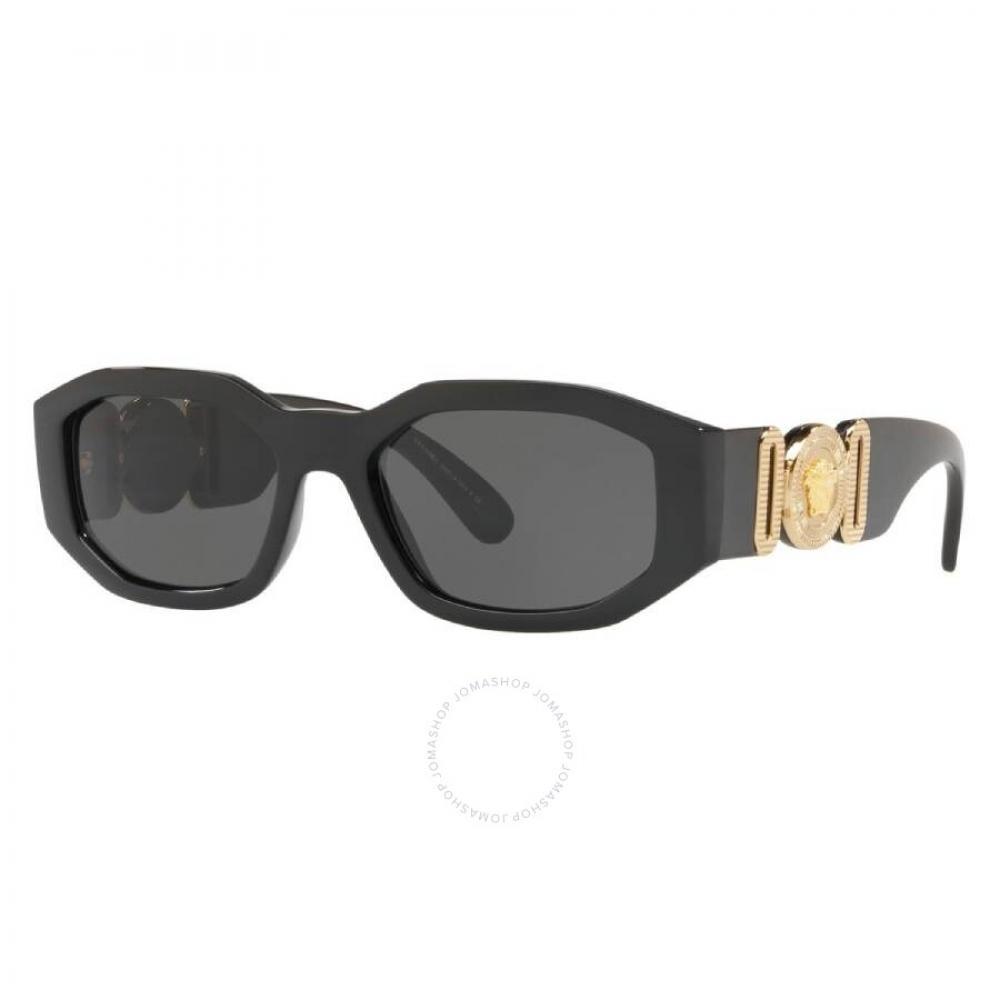 

Versace Dark Gray Irregular Unisex Sunglasses VE4361F GB1 87 55