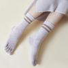 5 Pairs of Women's Cozy Line Toe Socks