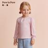 PawinPaw Girls' Cartoon Bear Long-Sleeve T-Shirt