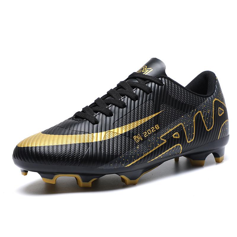 2286 Children's Football Shoes Low-top Long Nails TF Broken Nails Flat Bottom Boys and Girls Students Lawn Game Sports Shoes