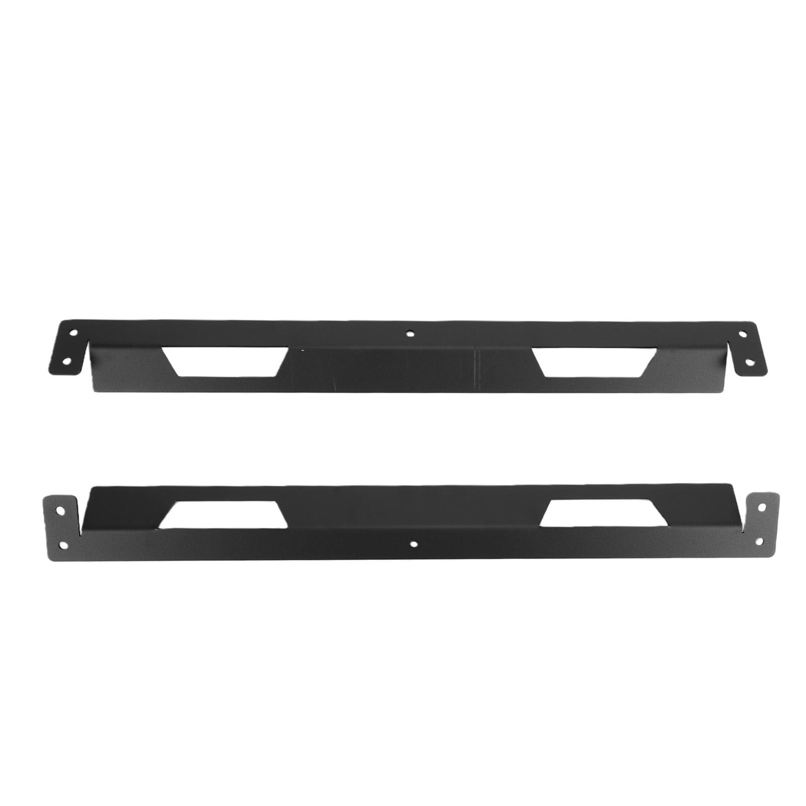 Montagebeugel voor Gereedschapskist voor Gebruik, Groot met Gietijzeren Frame, 2 Stuks Metalen Montagebeugels voor Installatie Gereedschapskist