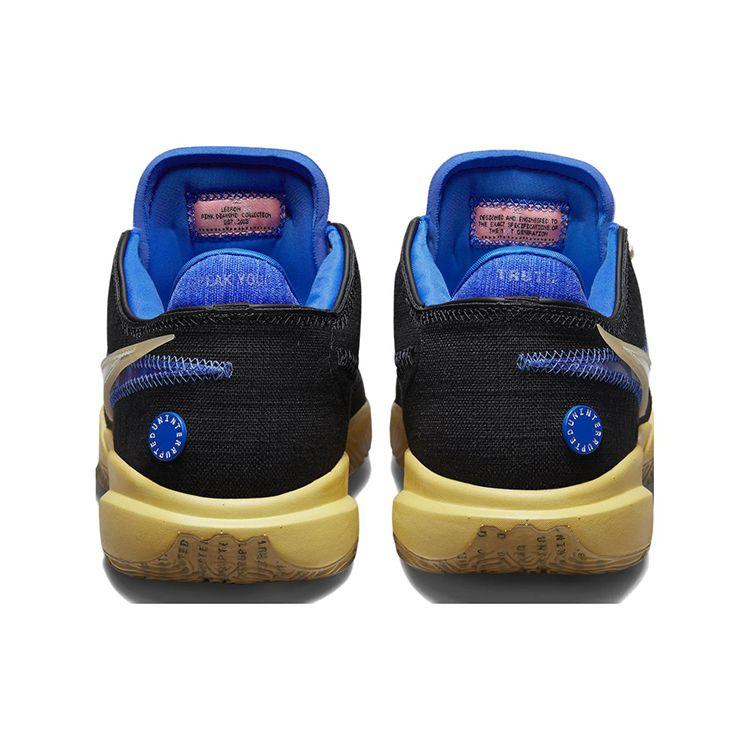 Nike Uninterrupted X LeBron 20 Speak Your Truth Men Sneakers Black Coconut-Milk Hyper-Royal FN0941-001