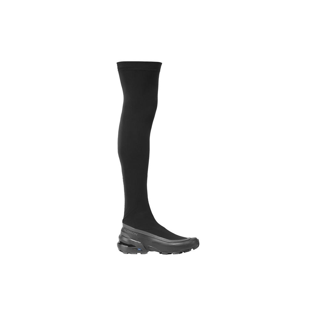 Mm6 Maison Margiela X Salomon Overknee-Stiefel Damenstiefel Schwarz 473865