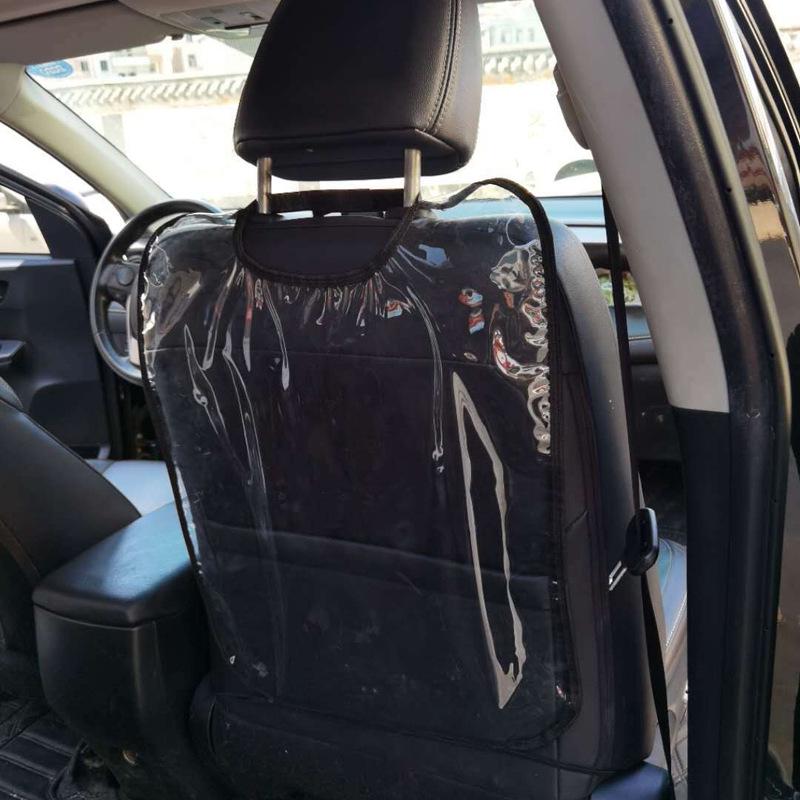 Children's Backseat Anti-Kick Pad: Transparent, Wash-Free, and Anti-Dirty Protective Cover