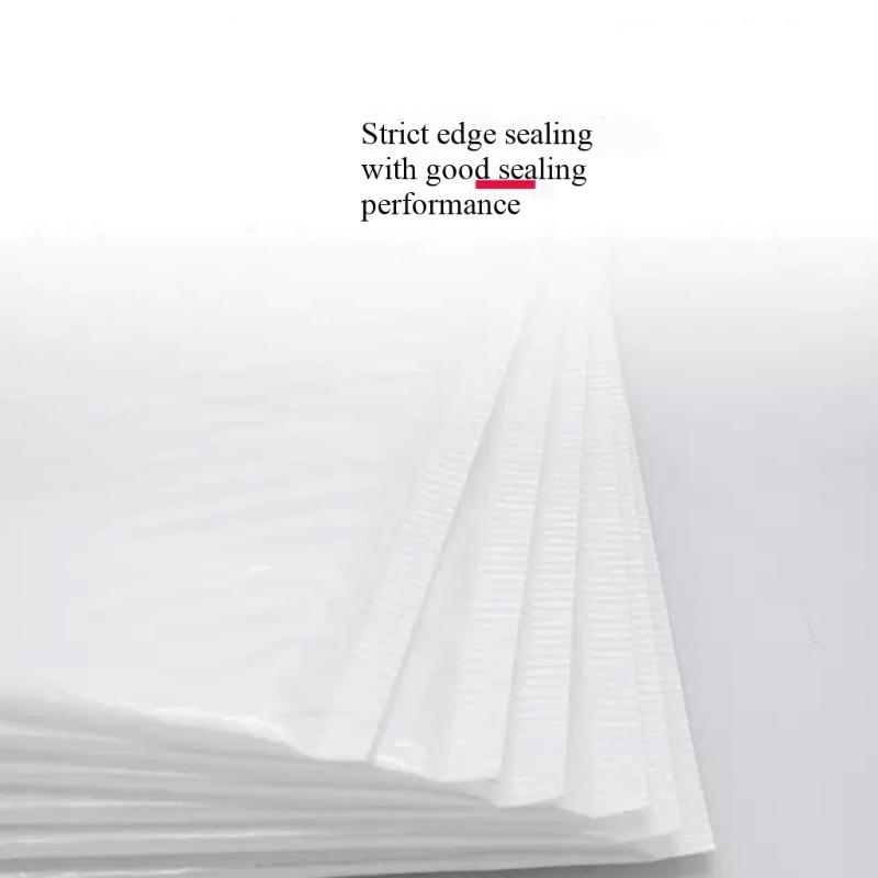 50Pcs White Foam Envelope Bag Mailers Padded Shipping Envelope with Bubble Mailing Bag Christmas Package Gift