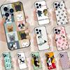Funny Boston Terrier Dog Phone Case For iPhone 17 Pro Max 17 Air 16E 13 12 Mini 15 14 Plus 11 16 Pro Max Back Cover