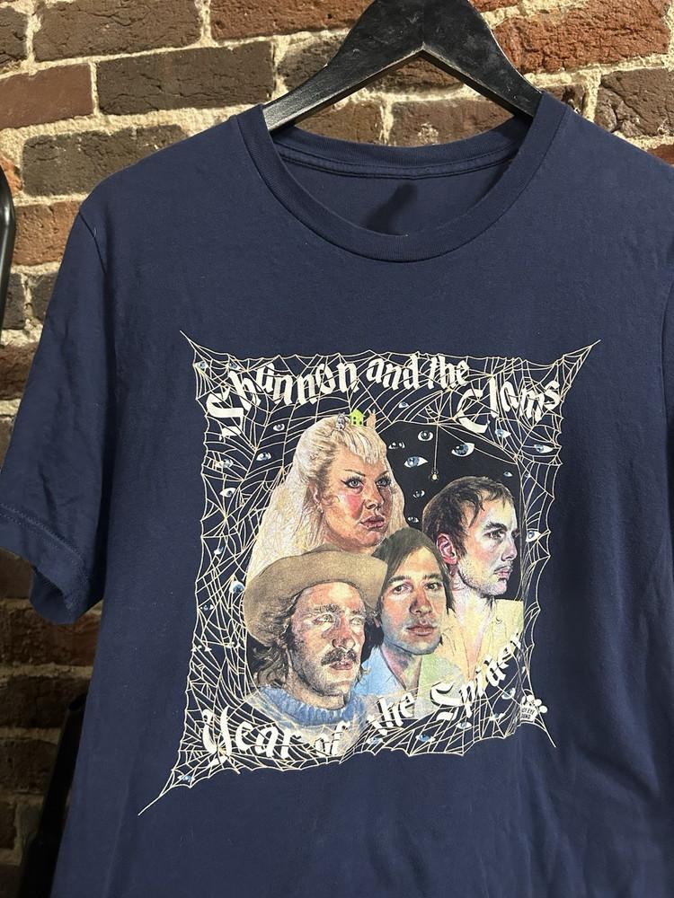 

Shannon And The Clams Year Of The Spider Navy Tshirt S277 Unisex T-Shirt XXXL
