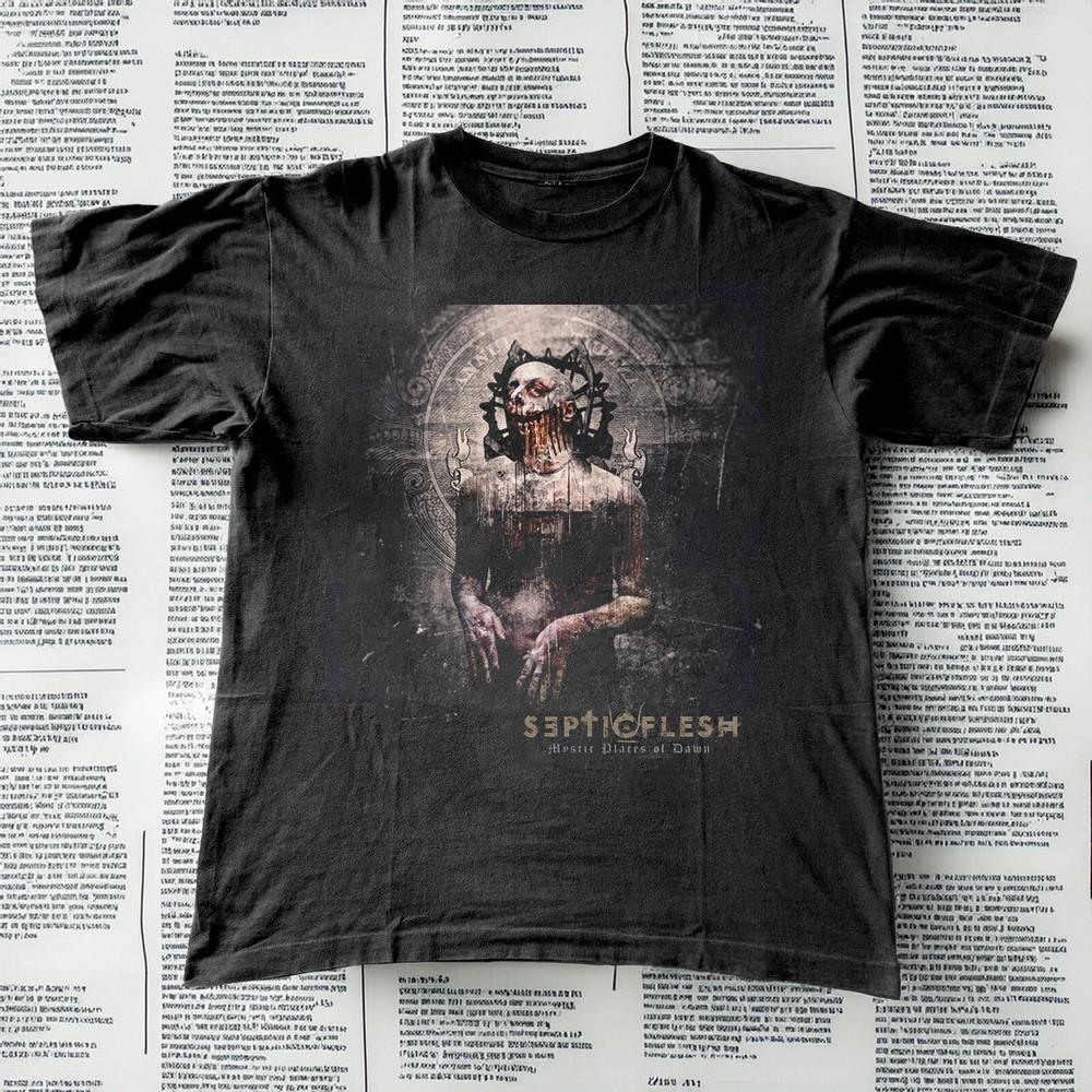 

Mystic Places of Dawn Septicflesh Black Cotton Shirt Full size S5XL T498 Unisex T-Shirt XXXL