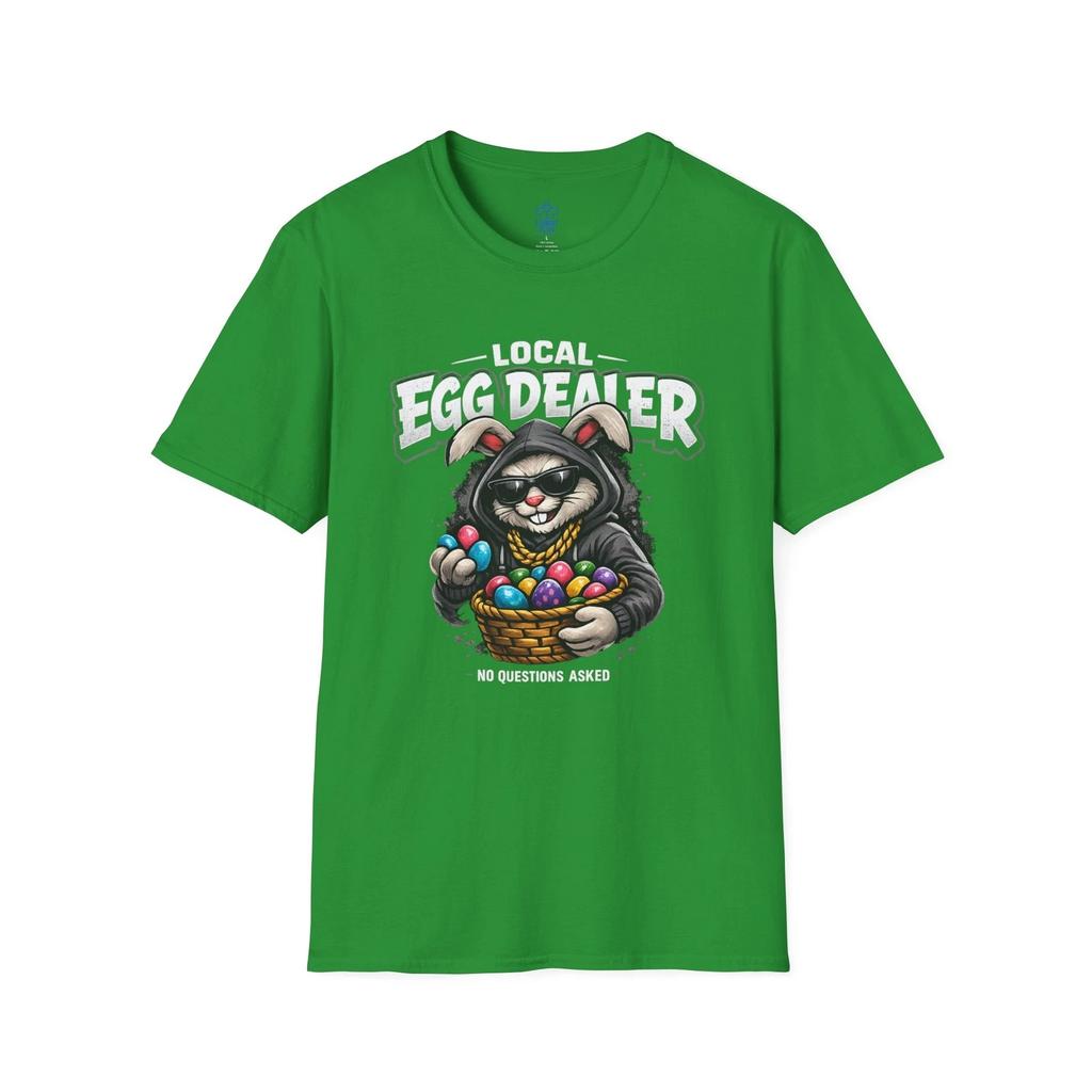 The Local Egg Dealer Easter Bunny T shirt | Funny Easter Shirt