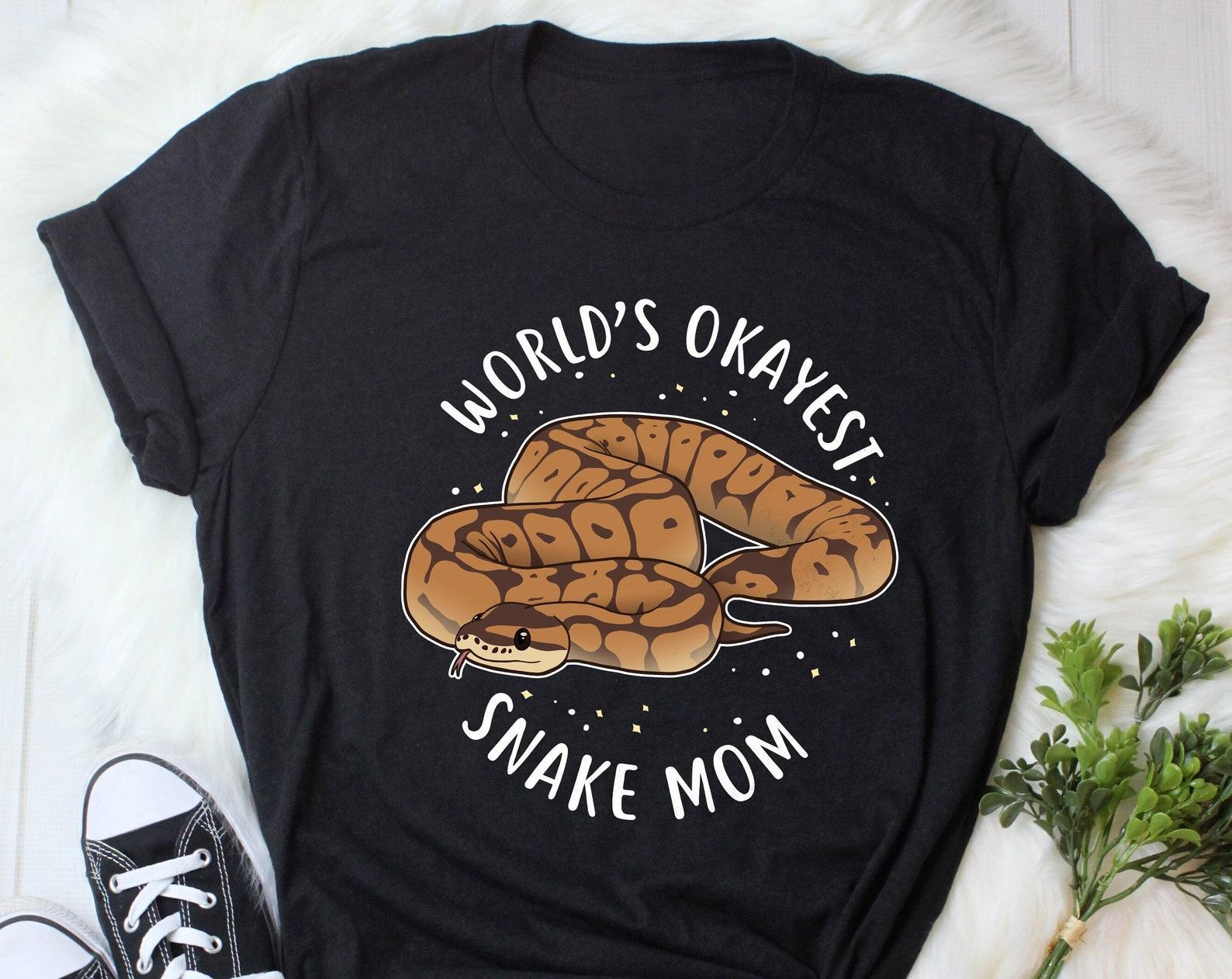 Ball Python Shirt, , Funny Reptile Tshirt, Snake Lover Gift, Animal T-shirt, Cute Snake Tee, Python, Snake Mom, Danger Noodle 120