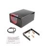 BAOLUN  2" 52mm  Universal Car Turbo Boost Gauge Pointer LED BAR Pressure Meter 7 Color Black Face  with cup & without cup