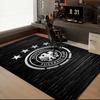 German Football Emblem Printed Office Carpet Chair Cushion Entryway Rug, Rugs for Living Room, Bedroom Christmas Gifts