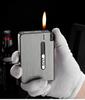 Focus YH026A10 Automatic Pop-up Cigarette Case & Lighter - Portable, Moisture-Proof, Pressure-Resistant