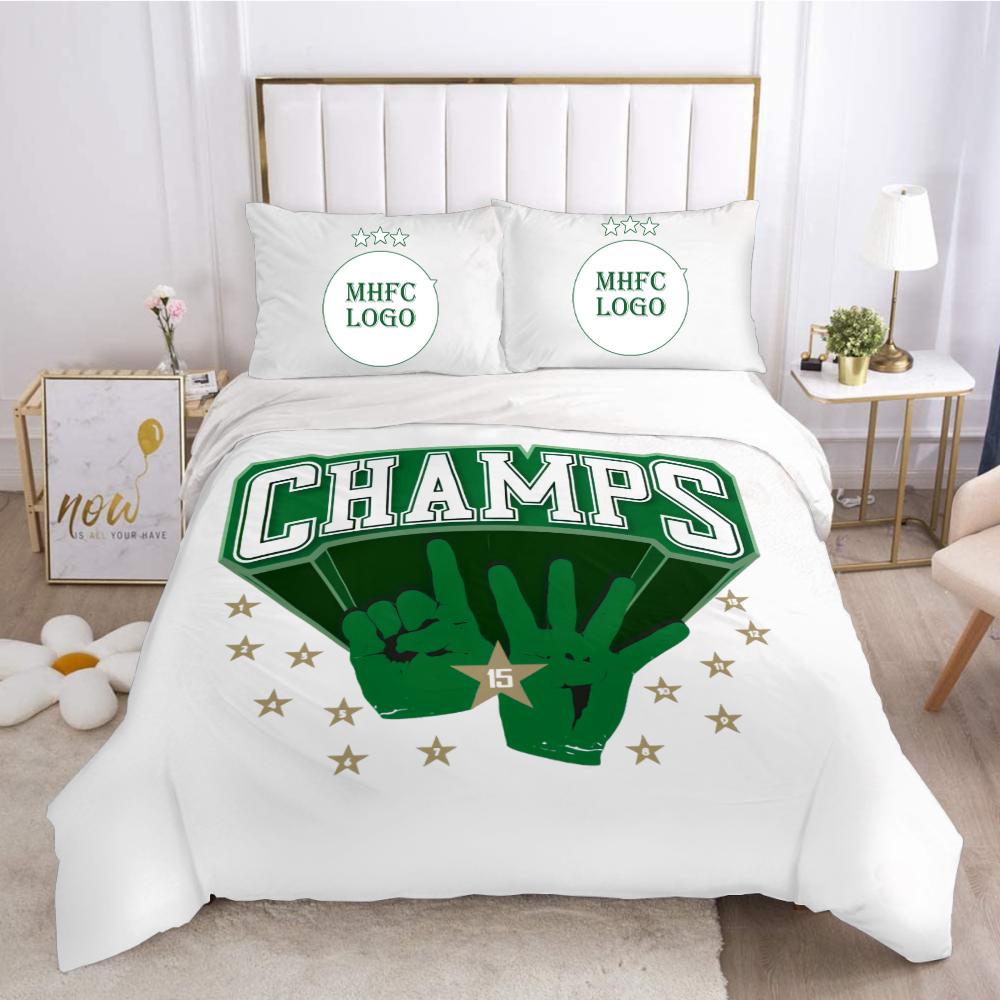 

Израиль MHFC Maccabi - Haifa Champions 15 Комплект постельного белья Пододеяльник Спальня Односпальная Твин King Size Пододеяльник Домашний текстиль 3 шт. EU Single(135x200cm)