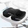 Car Seat Cushion, Memory Foam Cushion Non Slip for Wheelchair, Cars, Desk, Gaming & Office Chairs, Ergonomic Cushions Pad for Tailbone Pain Relief