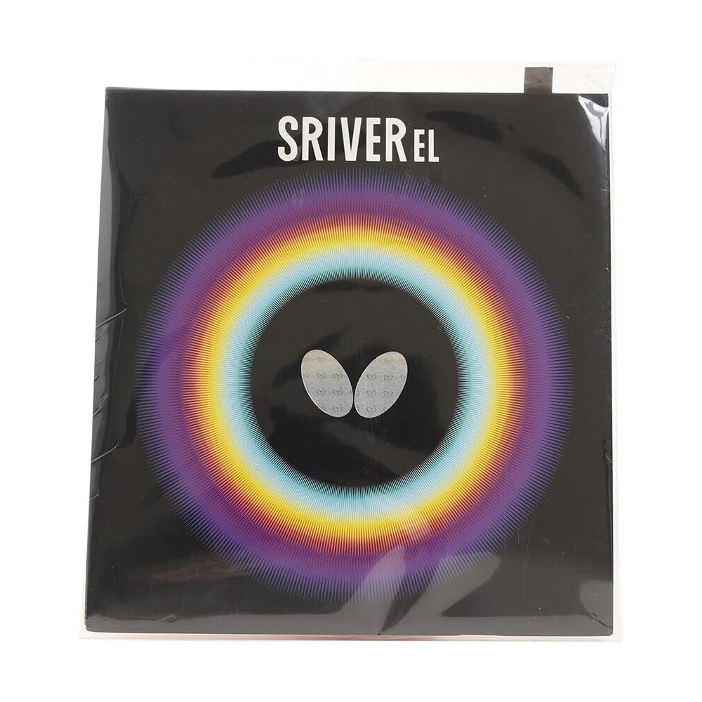 Butterfly Sriver EL 05380 278 Table Tennis Rubber Red 2.1mm Thickness