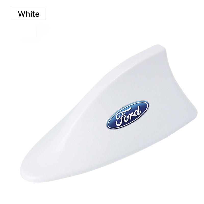 Car Shark Fin Antenna Auto Roof Signal Antenna Waterproof Signal Stability For Ford Mustang Fiesta Focus Kuga Edge F150 Stickers AQZ1