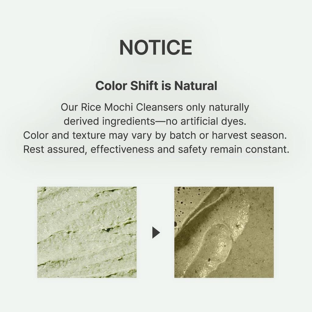 Arencia Fresh Green Rice Mochi Face Cleanser 120g