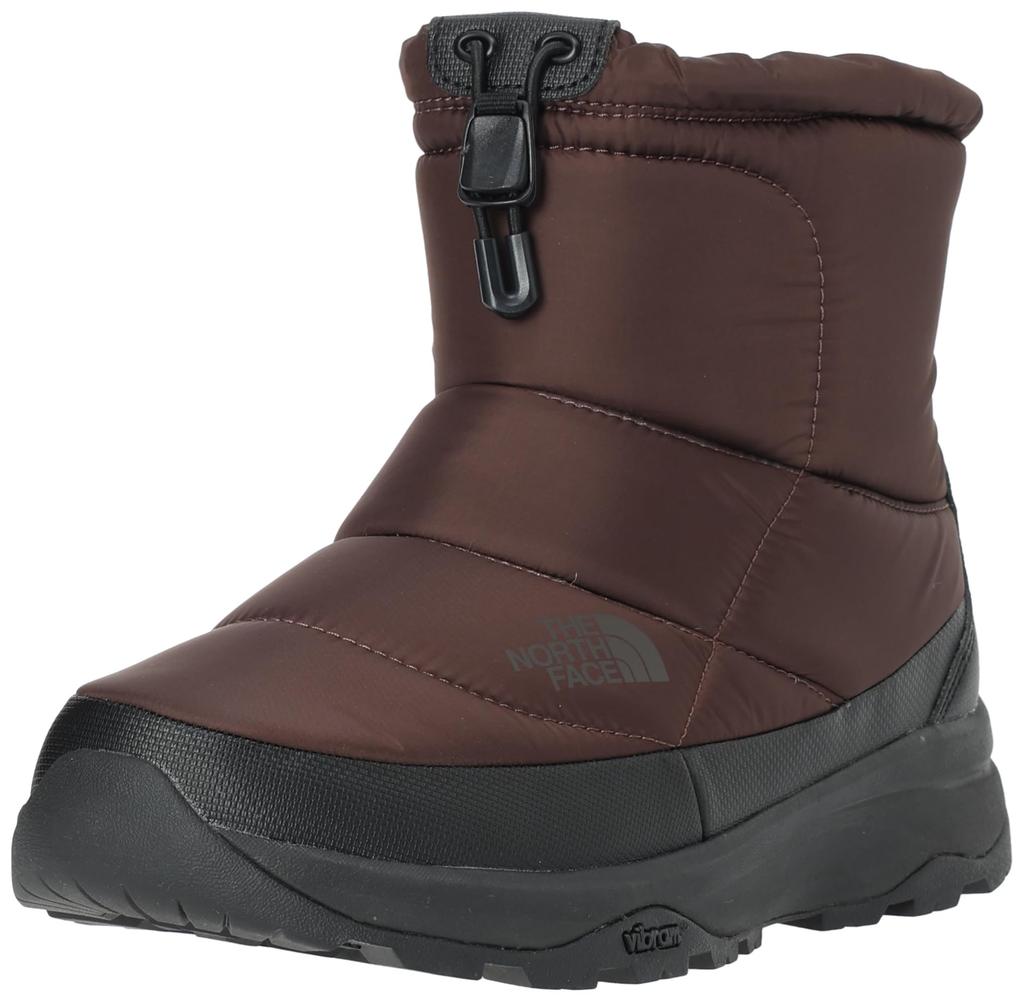 THE NORTH FACE Nuptse Bootie Waterproof VII Short NF52273 (Unisex / Demitasse Brown × TNF Black / Short / 27.0 cm)