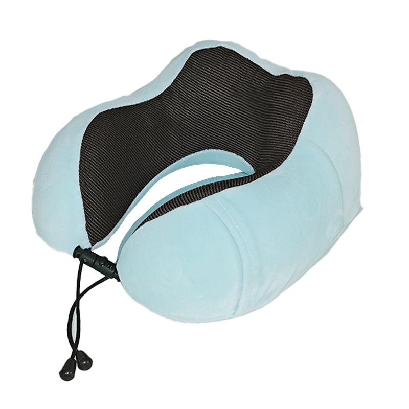 Memory Foam U-Shaped Pillow - Office, Travel Neck Support & Backrest