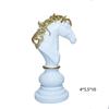 Nordic International Chess Ornament Set - King, Knight, Queen Resin Crafts Collection