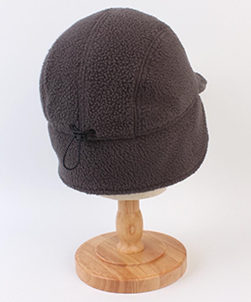 Yunibeosyeolkemiseuteuli Fleece Gray Half Earflap Cap