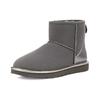UGG Classic Mini Warm Durable Non-Slip Classic Shiny Short Snow Boots Women Boots Charcoal 1120872-CHRC