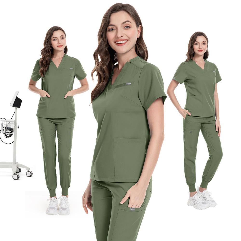 Beauty Salon Hand Washing Clothes Spa Medical Beauty Nurse Work Clothes, Breathable And Comfortable, The Same Medical Care For Men And Women