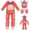 Fancy Halloween Costume for Kids Five Nights Freddyed Jumpsuit Cosplay Nightmare Bonnie Fnaf Freddy Anime Christmas Gift for K U