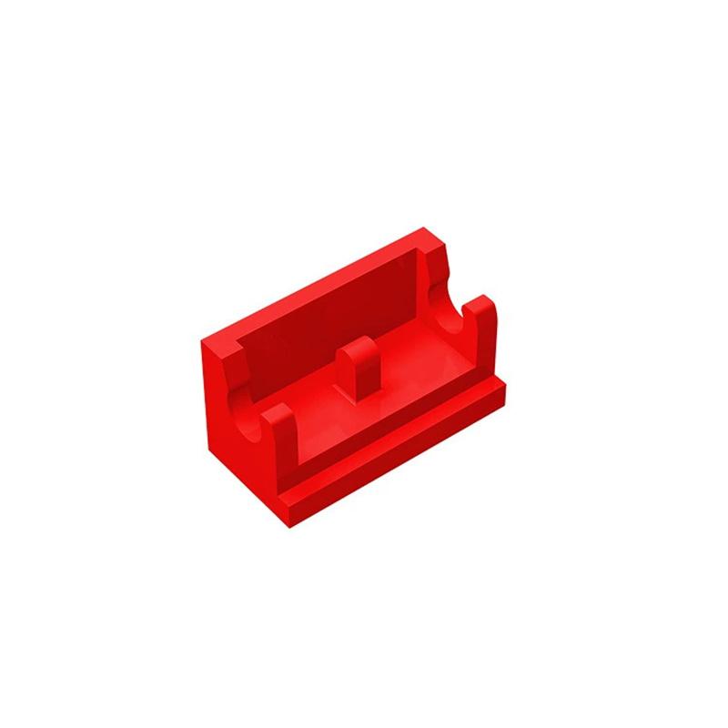 

50pcs Building Blocks MOC Assembles Parts Compatible With 3937 DIY enlighten Block Bricks Educational Gift Toys 50pcs красный