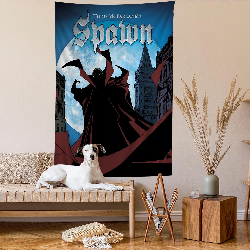 Horror Movie SSpawn Hanging Bohemian Tapestry Bohemian Wall Tapestries Mandala Cheap Hippie Wall Hanging