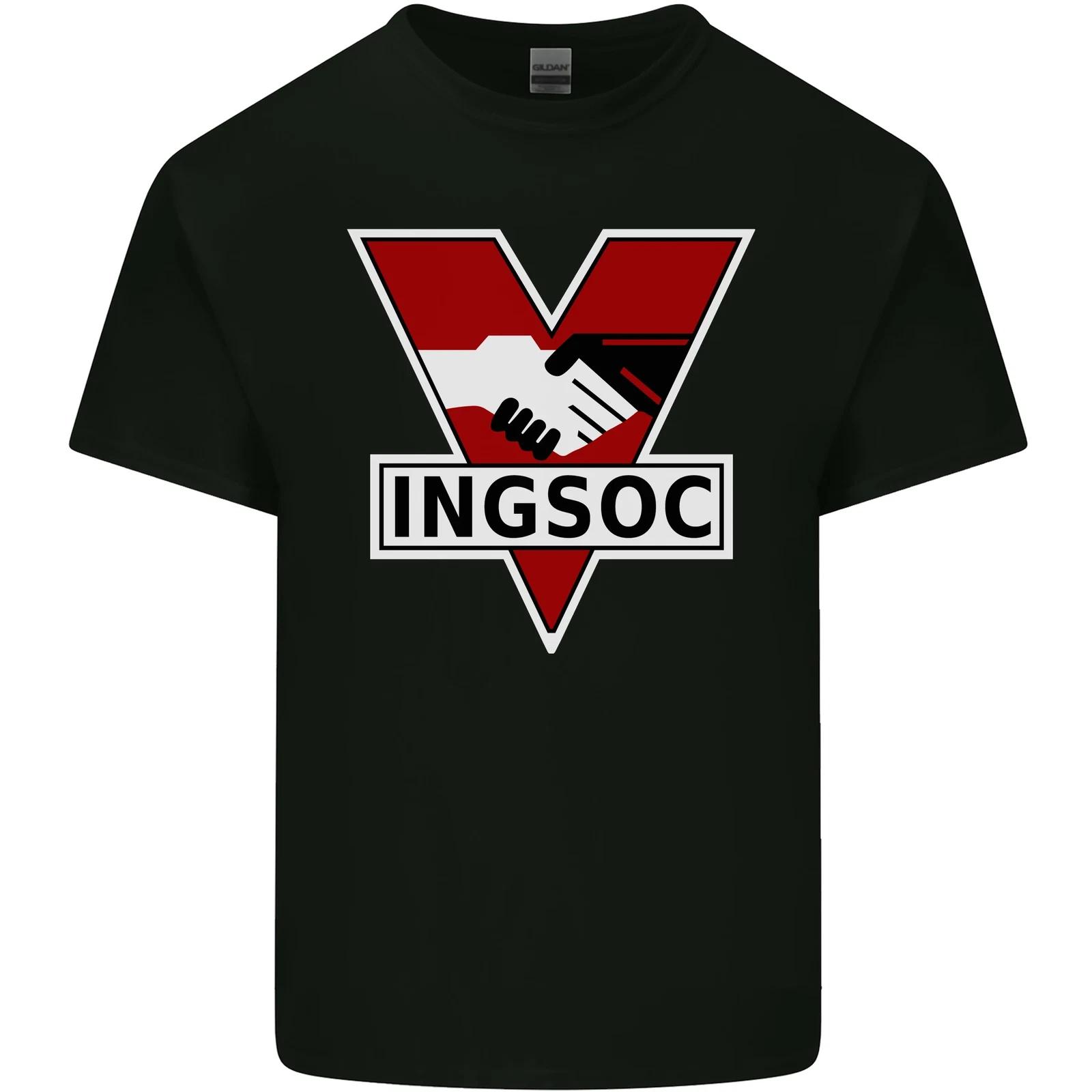 INGSOC George Orwell English Socialism 1994 Kids T-Shirt Childrens 4XL