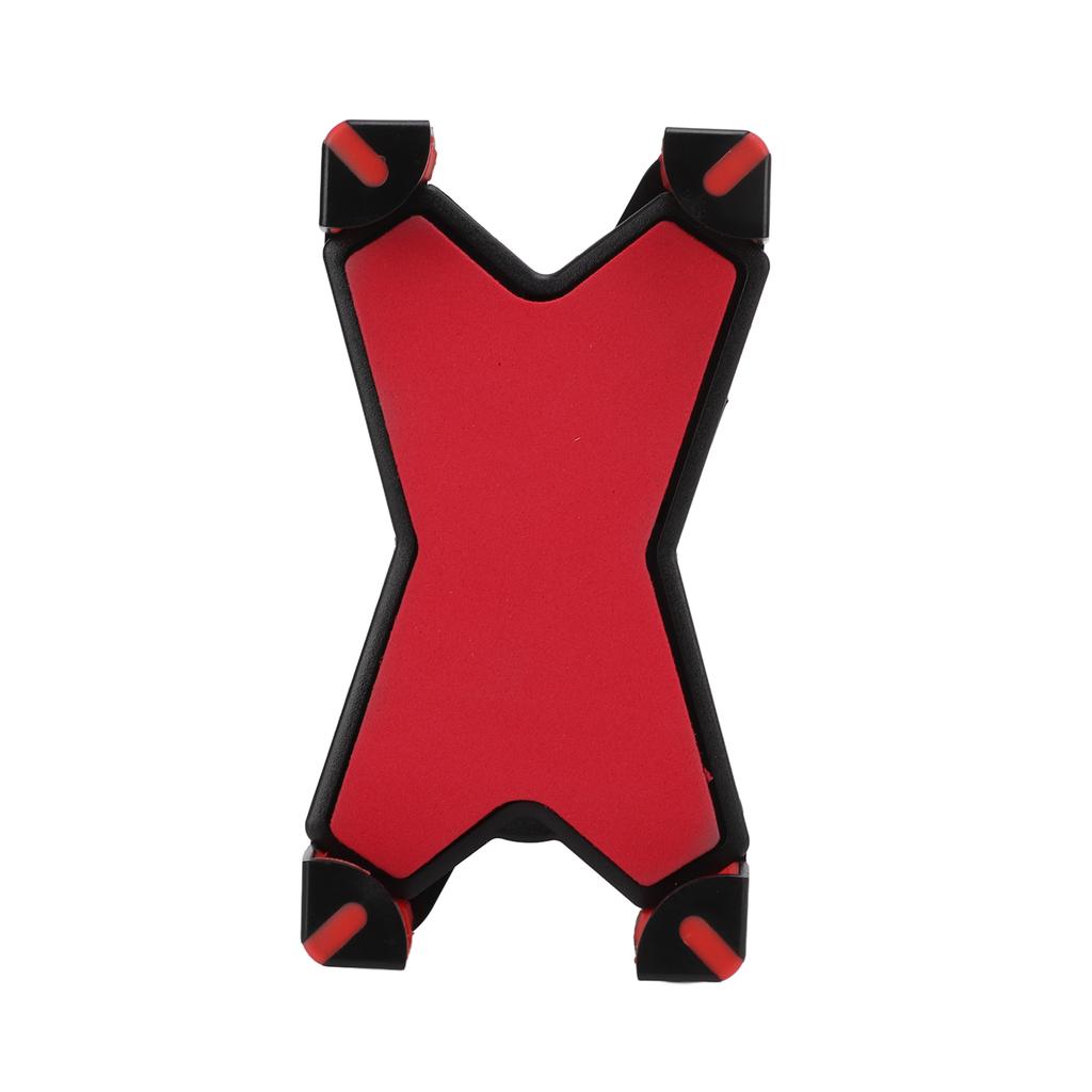 3.5‑7 Inch Bike Phone Holder 360 Degrees Rotating Adjustable Bike Mobile Phone Support StandRed