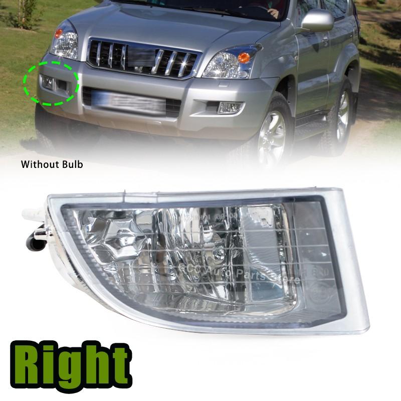 Накладка на противотуманную фару правую для Toyota Land Cruiser Prado 120 2002-2009