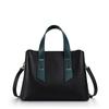 Aidrani New fashionable women's handbag, made of cowhide material with color blocking design, black official bag