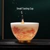 Chaxun Mutton Fat Jade Ceramic Master Tea Cup