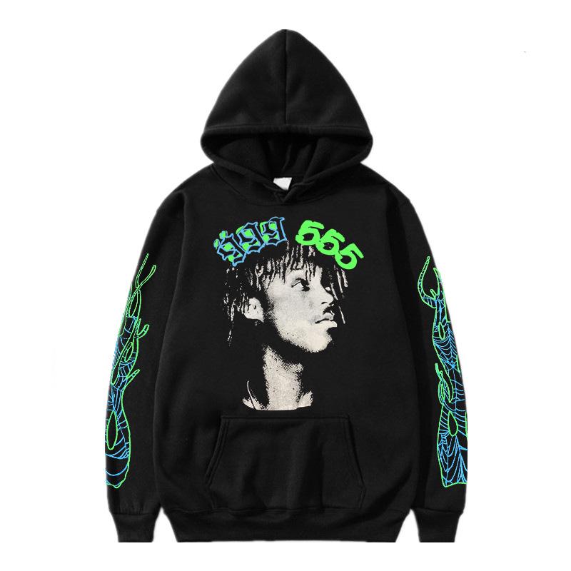 Felpa Hip Hop Unisex con Scritta 555555 - Giacca Trendy Primavera/Autunno