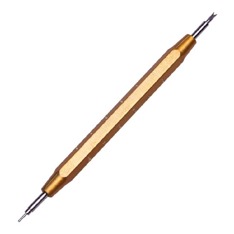 Watchmaker Tool Watch Spring Bar With Measurement Markings Ergonomic Aluminum Grip For Band Adjustment Installation