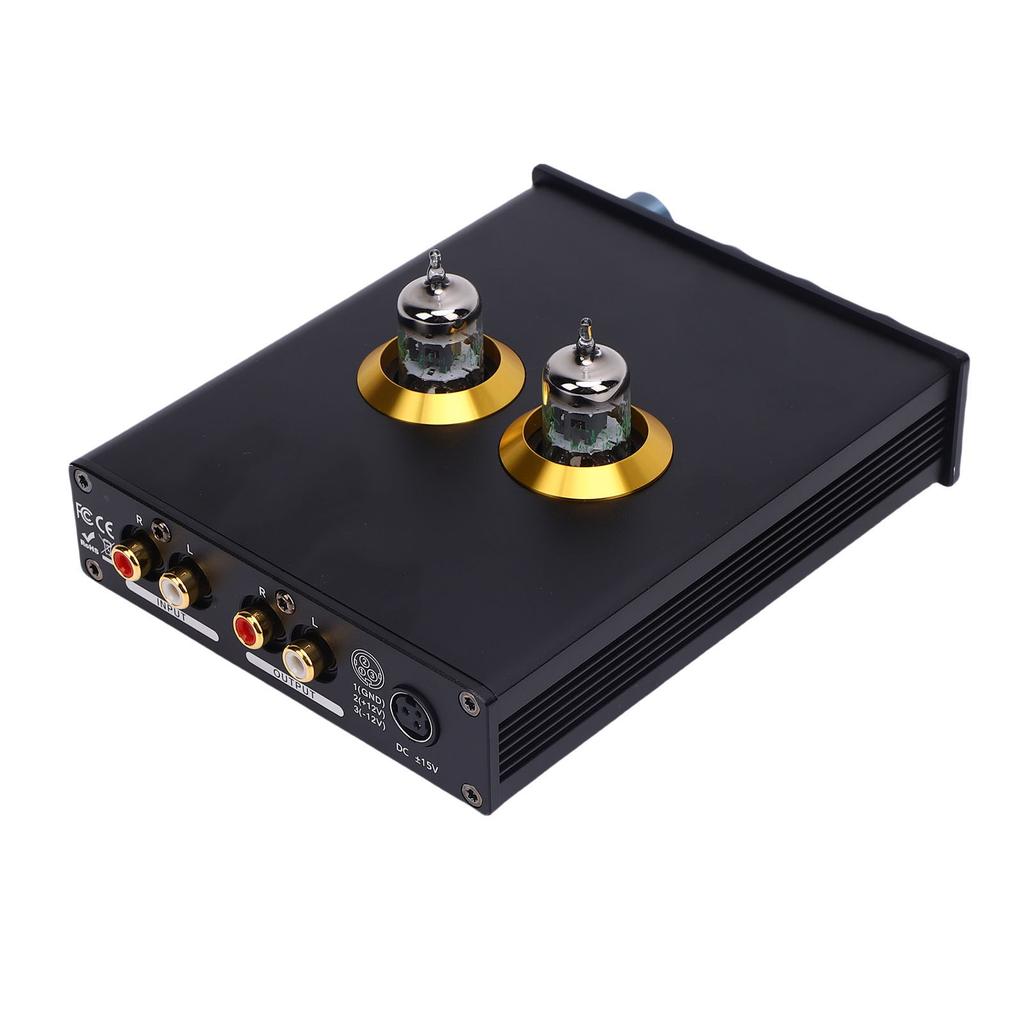 HiFi Tube Preamplifier Bass Treble Adjustment Vacuum Tube Power Amplifier Preamplifier for Home Stereo Sound System US