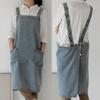 Canvas Gardening Baking Apron Antifouling Kitchen Aprons Japanese Denim Apron  Chef and Servers