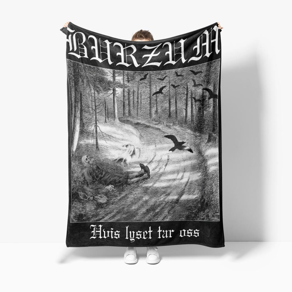 Black Metal Band Rock Music Prints Blanket, Can Be Used As Bed Sheet Cover Blanket, Nap Blanket, Pet Blanket