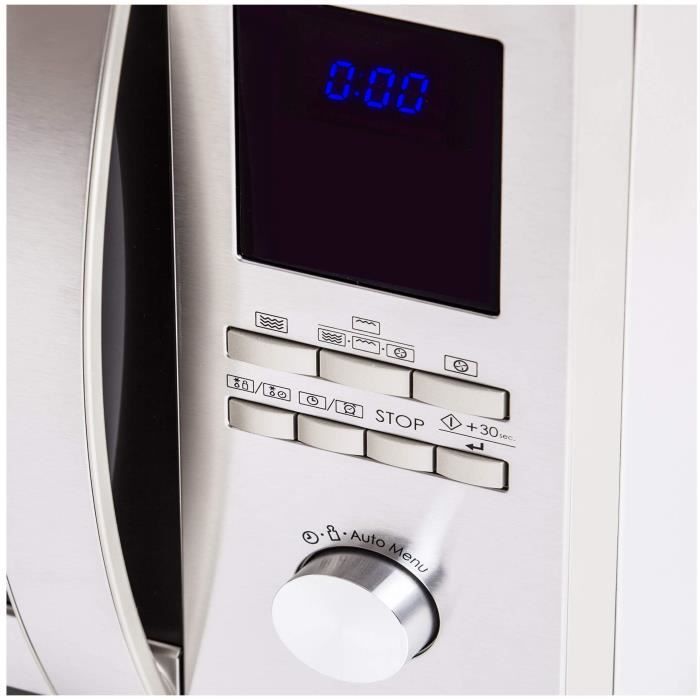 SHARP R-922STWE - Microwave Grill Stainless Steel - 32 L - 1000 W - Grill 1100 W - Oven 2500 W - Freestanding