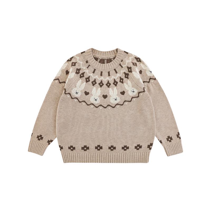 YO Boys  Wool Blend Jacquard Sweater 90 cm
